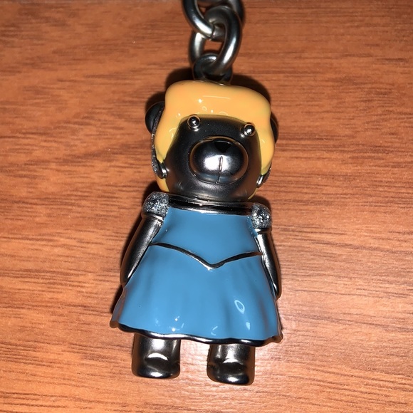 NWT Disney x Coach Princess Cinderella Bear Keychain - Picture 5 of 6